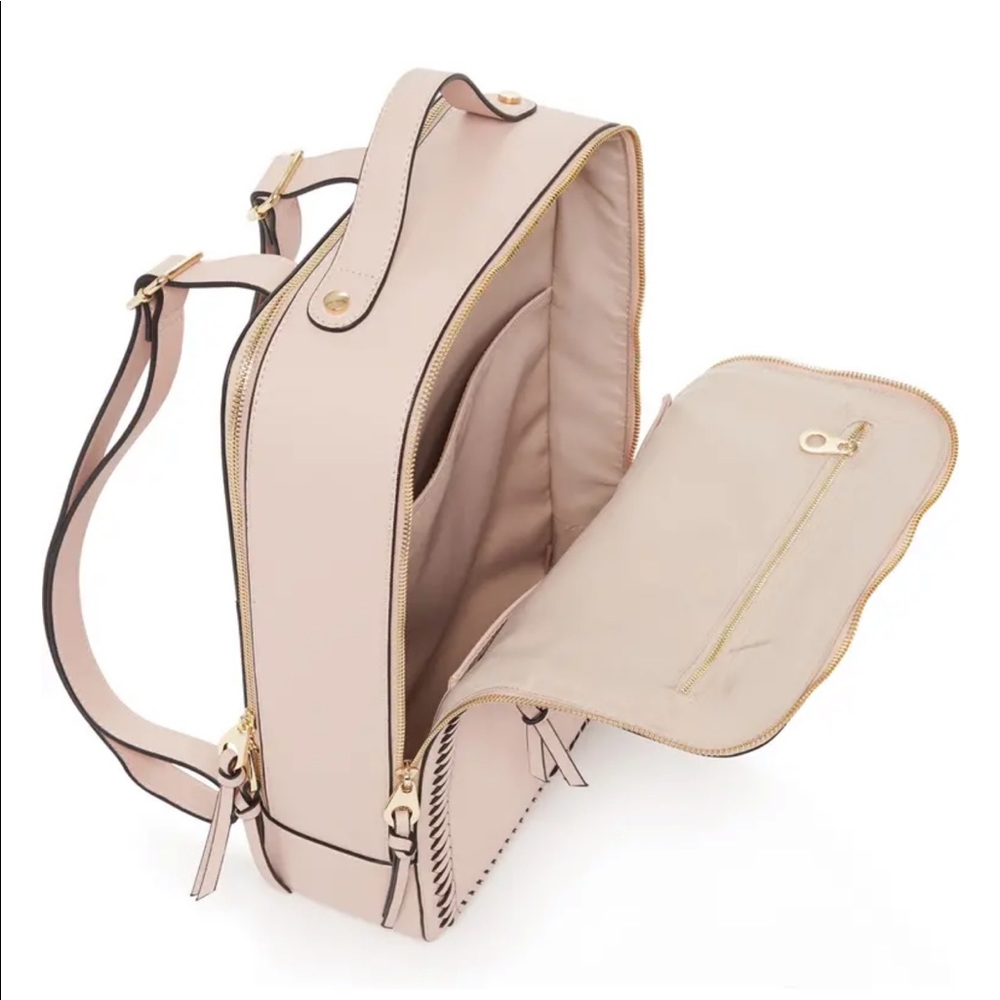 Carpak Laptop Backpack in Blush Pink